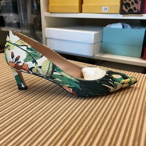 Stuart Weitzman Floral Pumps